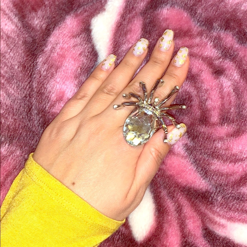 Crystal Spider 🕷 Ring